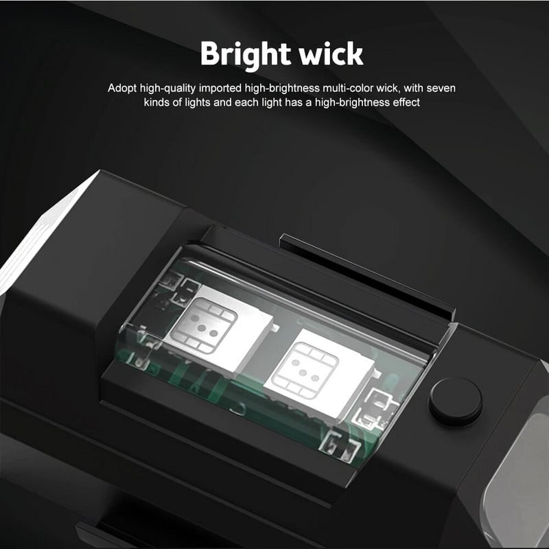 Mootorrattad Droonide strobovalgustid Sõidukid Lennuk Modifitseeritud Droonid Vilkuvad Tuled Jalgratta öötuled Välishoiatustuled