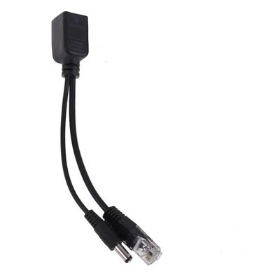 POE kabel Pasivno napajanje preko Ethernet adapterskog kabela POE razdjelnik RJ45 injektorski modul napajanja 12-24v za IP Camea