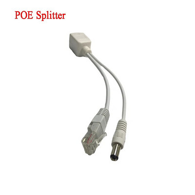 Hot POE kabelis pasyvus maitinimo per Ethernet adapteris kabelis POE skirstytuvo purkštuko maitinimo modulis 12-48v IP kamerai