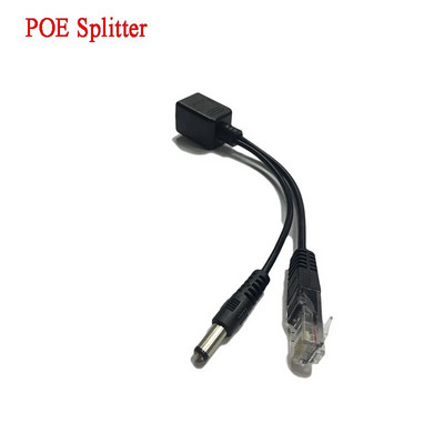 Hot POE kabelis pasyvus maitinimo per Ethernet adapteris kabelis POE skirstytuvo purkštuko maitinimo modulis 12-48v IP kamerai