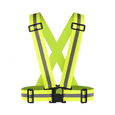 Prijenosni reflektirajući prsluk Na otvorenom Trčanje Biciklizam Promet Cesta Visoka vidljivost Podesivi noćni rad Upozorenje Sigurnosni dodaci