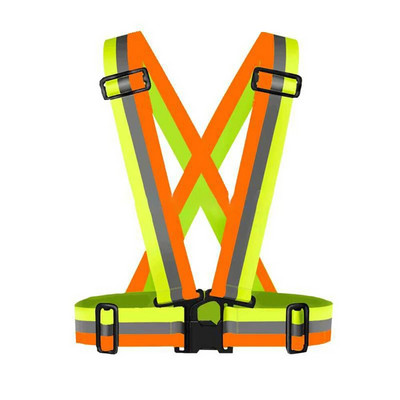 Prijenosni reflektirajući prsluk Na otvorenom Trčanje Biciklizam Promet Cesta Visoka vidljivost Podesivi noćni rad Upozorenje Sigurnosni dodaci