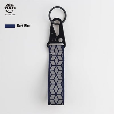 Reflexné kľúčenky s vysokou viditeľnosťou, reflexný prívesok, bezpečnostná značka premávky na nočnú cyklistiku, taška, príslušenstvo, kľúčenky do auta 10 cm