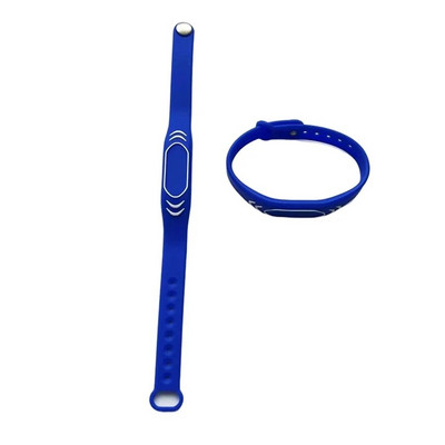 1 vnt. 125 khz ID silikoninis tik skaitomas apyrankė raktų pultelis Smart Tag EM4100 TK4100 RFID apyrankė vandeniui atspari prieigos kontrolės kortelė