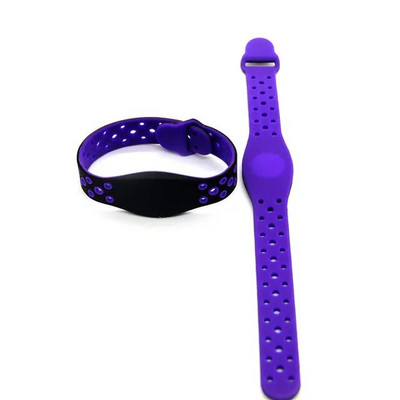 1 vnt. 125 khz ID silikoninis tik skaitomas apyrankė raktų pultelis Smart Tag EM4100 TK4100 RFID apyrankė vandeniui atspari prieigos kontrolės kortelė