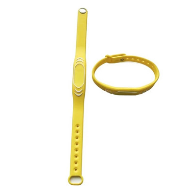 1 vnt. 125 khz ID silikoninis tik skaitomas apyrankė raktų pultelis Smart Tag EM4100 TK4100 RFID apyrankė vandeniui atspari prieigos kontrolės kortelė