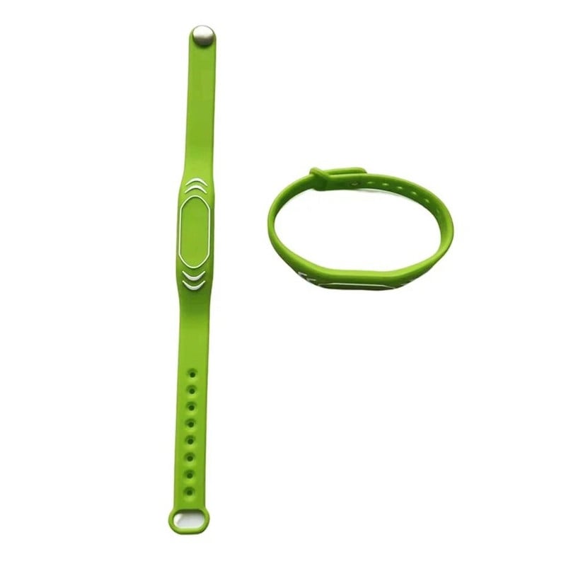 1 vnt. 125 khz ID silikoninis tik skaitomas apyrankė raktų pultelis Smart Tag EM4100 TK4100 RFID apyrankė vandeniui atspari prieigos kontrolės kortelė