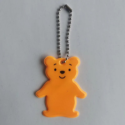 New Arrive Reflective Bear Bag κρεμαστό αντανακλαστικό μπρελόκ Μπρελόκ Αξεσουάρ εορταστικού δώρου για ασφάλεια στην κυκλοφορία Ανακλαστήρας χρήσης