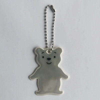 New Arrive Reflective Bear Bag κρεμαστό αντανακλαστικό μπρελόκ Μπρελόκ Αξεσουάρ εορταστικού δώρου για ασφάλεια στην κυκλοφορία Ανακλαστήρας χρήσης