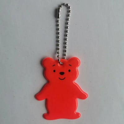 New Arrive Reflective Bear Bag κρεμαστό αντανακλαστικό μπρελόκ Μπρελόκ Αξεσουάρ εορταστικού δώρου για ασφάλεια στην κυκλοφορία Ανακλαστήρας χρήσης