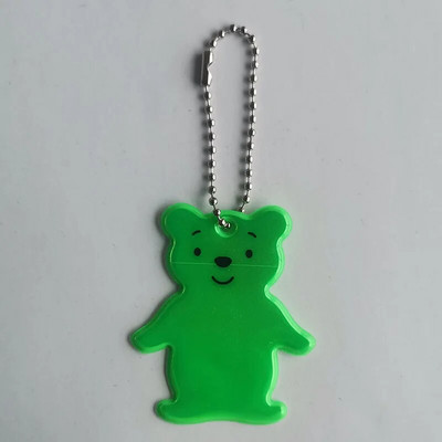 New Arrive Reflective Bear Bag κρεμαστό αντανακλαστικό μπρελόκ Μπρελόκ Αξεσουάρ εορταστικού δώρου για ασφάλεια στην κυκλοφορία Ανακλαστήρας χρήσης
