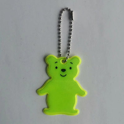 New Arrive Reflective Bear Bag κρεμαστό αντανακλαστικό μπρελόκ Μπρελόκ Αξεσουάρ εορταστικού δώρου για ασφάλεια στην κυκλοφορία Ανακλαστήρας χρήσης