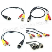 Aviation Head M12 4Pin muški ženski na BNC DC RCA MUŠKI ŽENSKI produžni konektor Kabelski adapter za sigurnosnu CCTV kameru