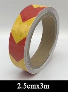 Lipnus šviesą atspindintis lipdukas, skirtas automobilių motociklų dviračių saugai