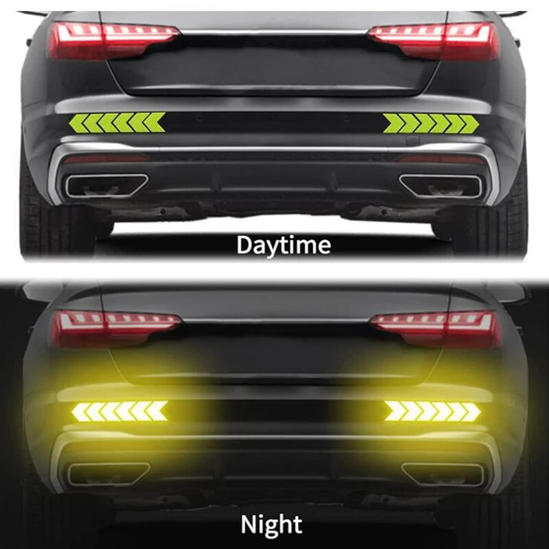 Lipnus šviesą atspindintis lipdukas, skirtas automobilių motociklų dviračių saugai