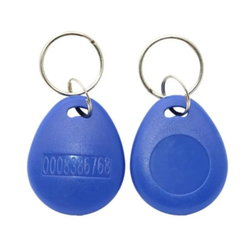 10 vnt Token Tag Read Only Key 125Khz Keyfobs TK4100 EM4100 Proximity RFID Access Control Smart ID Card