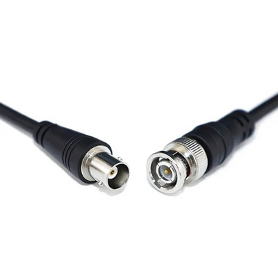 BNC muški na muški ženski adapter s dvostrukom glavom Kabel 0,5 M 1 m 2 m 3 metra produžni video konektor Pigtail žica za TV CCTV kameru