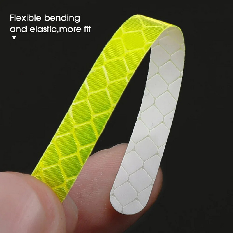 Automobilio padangos ratlankio lipdukas Automobilį atspindintis lipdukas Kelio saugos šviečiančios juostelės rato stebulės apdaila, skirta transporto priemonėms motociklams dviračiams