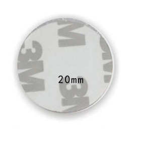 10 бр./лот 13.56 MHZ/125 KHZ RFID етикет за монети 30/25/20 mm диаметър намотка ултра тънък NFC маркер за монети