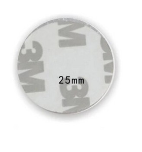 10 бр./лот 13.56 MHZ/125 KHZ RFID етикет за монети 30/25/20 mm диаметър намотка ултра тънък NFC маркер за монети