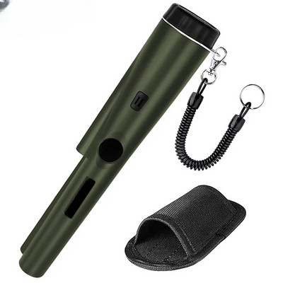 Επαγγελματικός δείκτης ανιχνευτή μετάλλων με ακρίβεια αδιάβροχος φορητός ανιχνευτής μετάλλων για μεταλλικά νομίσματα Χρυσό αδιάβροχο Δωρεάν αποστολή