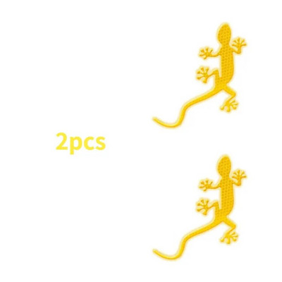 2 buc. Autocolant reflectorizant pentru mașină Avertisment de siguranță Bandă de gecko Reflector de lumină Marca mașini Accesorii auto exterioare Avertisment de conducere pe timp de noapte