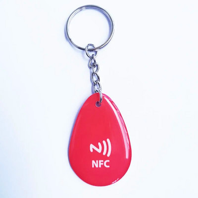 NFC NTAG216 Epoxy Keychain Card NFC Tag NFC Electronic Tags