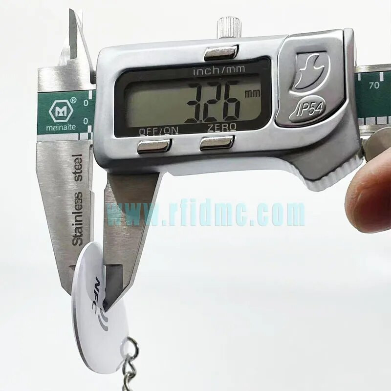 NFC NTAG216 Епоксидна ключодържателна карта NFC етикет NFC електронни етикети