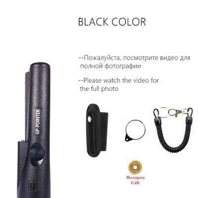 2023NEW Pro Pinpointing Pointer Metal Detector GP-pointer Gold Target Metal Detector Static Alarm with Bracelet