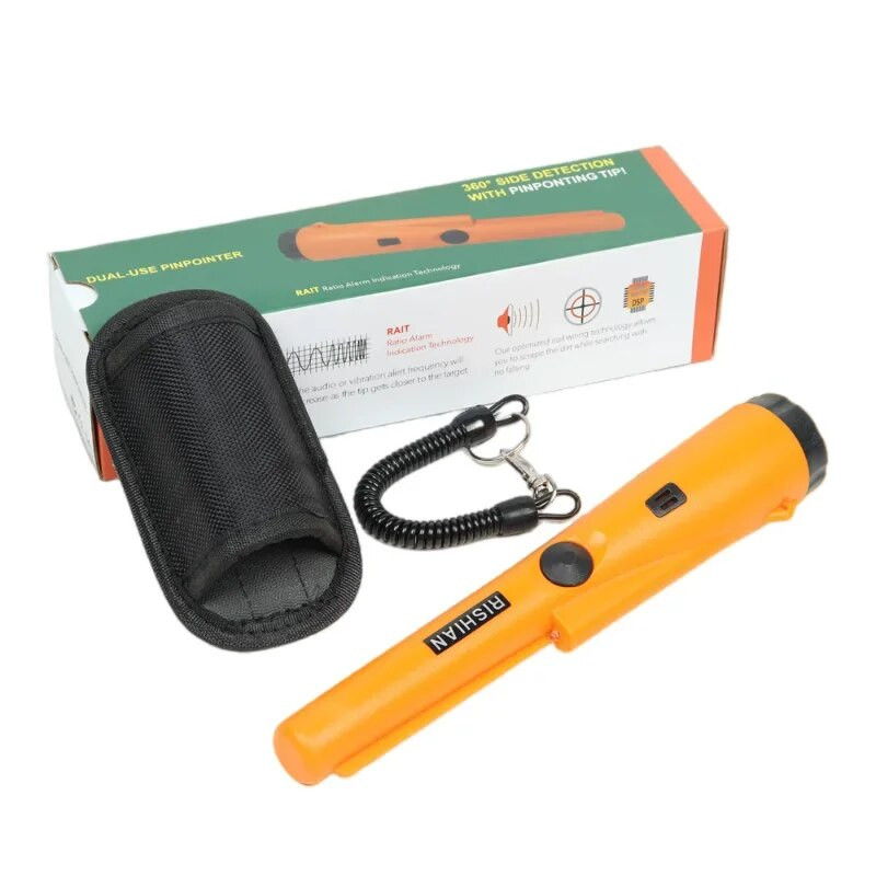 Rankinio metalo detektoriaus padėties nustatymo strypo detektorius vandeniui atsparus smeigtukas GP žymeklio zondo metalo detektorius