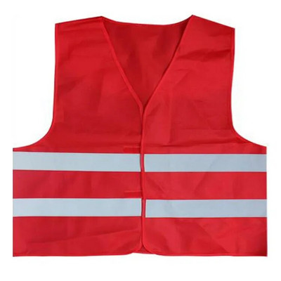 Jól látható sárga mellény, fényvisszaverő biztonsági munkaruha éjszakai futás kerékpáros férfi számára Éjszakai figyelmeztető munkaruha Fluoreszkáló