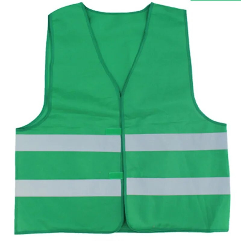 Jól látható sárga mellény, fényvisszaverő biztonsági munkaruha éjszakai futás kerékpáros férfi számára Éjszakai figyelmeztető munkaruha Fluoreszkáló