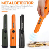 Rankinis metalo detektorius vandeniui atsparus rankinis smeigtuko rodyklė Didelio tikslumo profesionalus delninis ieškos lobių ieškiklis