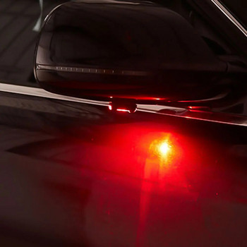 Универсална 7 цветни LED светлинна лампа за самолети Предупредителна светлина за мотоциклет против сблъсък с USB зареждане Индикатор за мигач