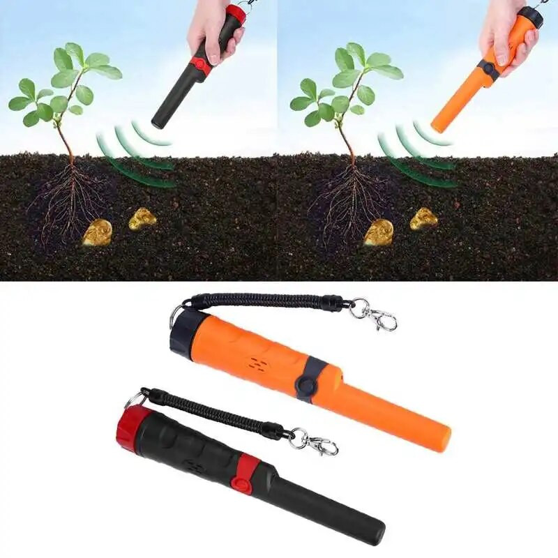 MD970 rankinis metalo detektorius, visiškai atsparus vandeniui, didelio jautrumo metalo aptikimo padėties strypas ABS