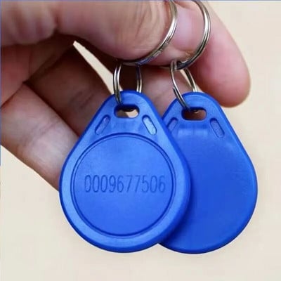 10 ks/sada 125 kHz RFID EM4100 TK4100 Kľúčenky Tokeny Kľúčenky ID Kľúčenka Iba na čítanie Prístupová karta