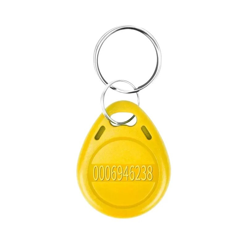 10 ks/sada 125 kHz RFID EM4100 TK4100 Kľúčenky Tokeny Kľúčenky ID Kľúčenka Iba na čítanie Prístupová karta