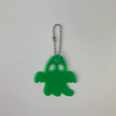 MEILITE 500 küünal Halloweeni kummitus helkur helkur võtmehoidjad Pentagram hoiatuskott ripats võtmed liiklusohutuseks