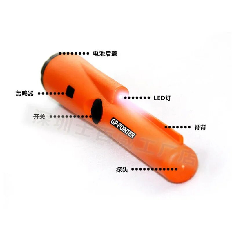 аксесоари за металотърсачи GP-указател Позициониращ прътов детектор Gold Handheld Metal