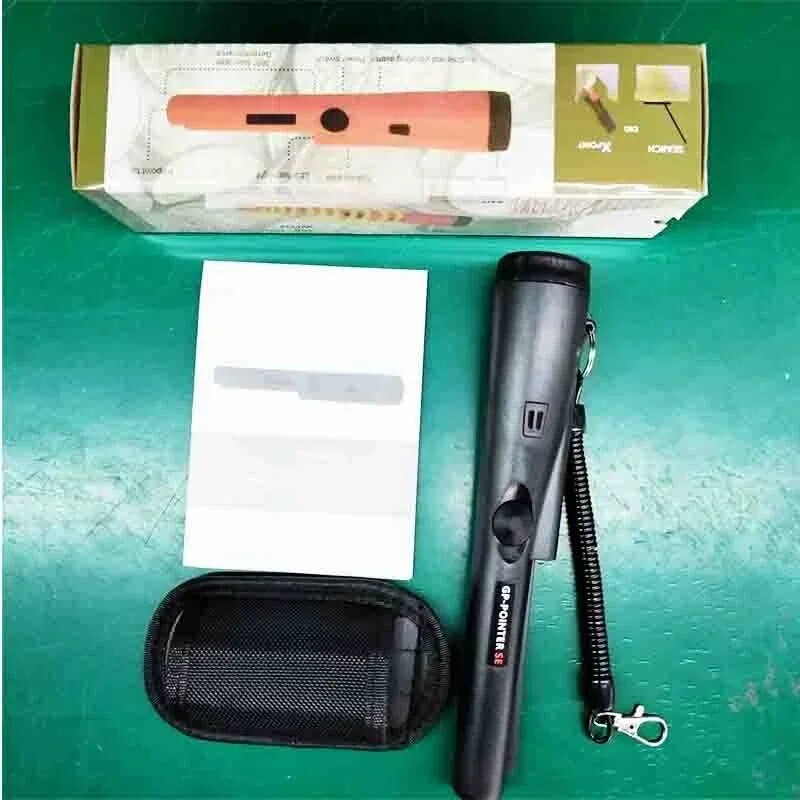 Veekindel metallidetektor positsioneerimisosuti käeshoitav metallist asukohavarras Täpne kaasaskantav metalliotsija professionaalne seade