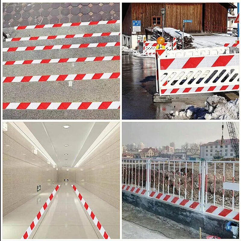 5cm * 3m Bandă reflectoare pentru mașină Bandă imprimată reflector PVC Film reflectorizant Avertizare de siguranță în trafic pentru Camion, Biciclete, Decorare mașină