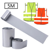 5M helkurriba kleebis Soojust ülekandev helkurteip DIY riiete kottide jaoks kingade särk Triikraud on turvariiete tarvikud uus