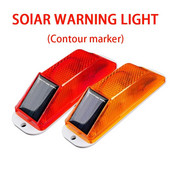 KOOJN päikeseenergia kontuuri hoiatustuled liikluse öised hoiatustuled vilkuvad veoauto valgustatud kaitsepiire takistus vilkuv