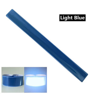 Reflexné pásky pre deti, nočná bezpečnosť, chôdza, beh, cyklistika, bezpečnostné náramky, reflexné prvky na veci, náramky, rukávy 1 ks