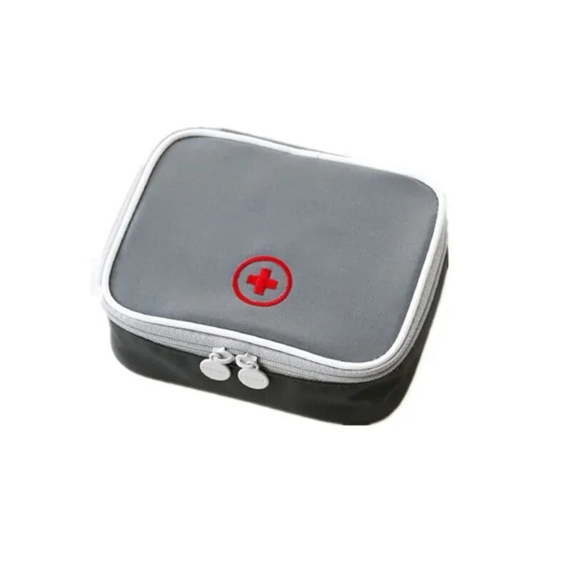Lauko pirmosios pagalbos rinkinio krepšys Kelionės į namus Kempingas Nešiojami Mini Rožiniai Medicininiai Maišeliai Tablečių laikymo Krepšiai Avariniai išgyvenimo rinkiniai