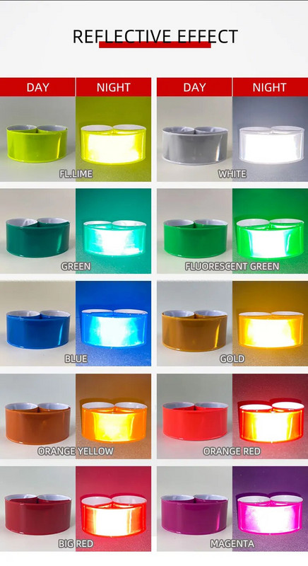 30cm MEILITE 500 žvakių šviesą atspindinti apyrankė apyrankės apyrankės rankovė užtikrina važiavimo saugumą
