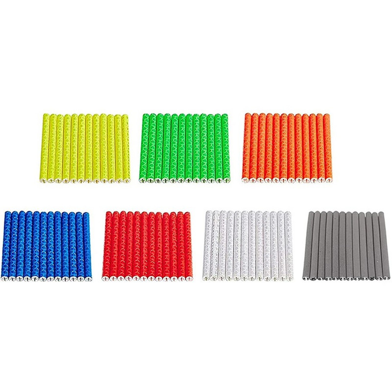 12 vnt. dviračių važiavimas dviračiu, atspindintis rato stipinų atšvaitas, tvirtinimo spaustuko vamzdis padangos saugos įspėjamoji lemputė dviračio priedo apdaila