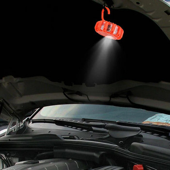 12 LED 8 Λειτουργίες Έκτακτης Έκτακτης Κίνησης Ασφάλεια Οδικού Φλας Αναβοσβήνει Προειδοποίηση Συναγερμός Φως Μαγνητικός Δίσκος Βάσης Φάρος για Φορτηγό Αυτοκινήτου