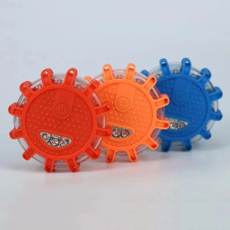 12 LED 8 načina rada Sigurnost u prometu u nuždi Cestovna signalna svjetiljka Treperenje Svjetlo upozorenja Svjetlo za uzbunu Magnetna baza disk svjetionik za automobil Kamion Brod