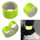 1PC Бягане Риболов Колоездене Светлоотразителни ленти Предупреждение Bike Safety Bicycle Bind Pants Каишка за крака Светлоотразителна лента